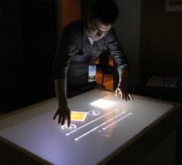 The multi-user touch table